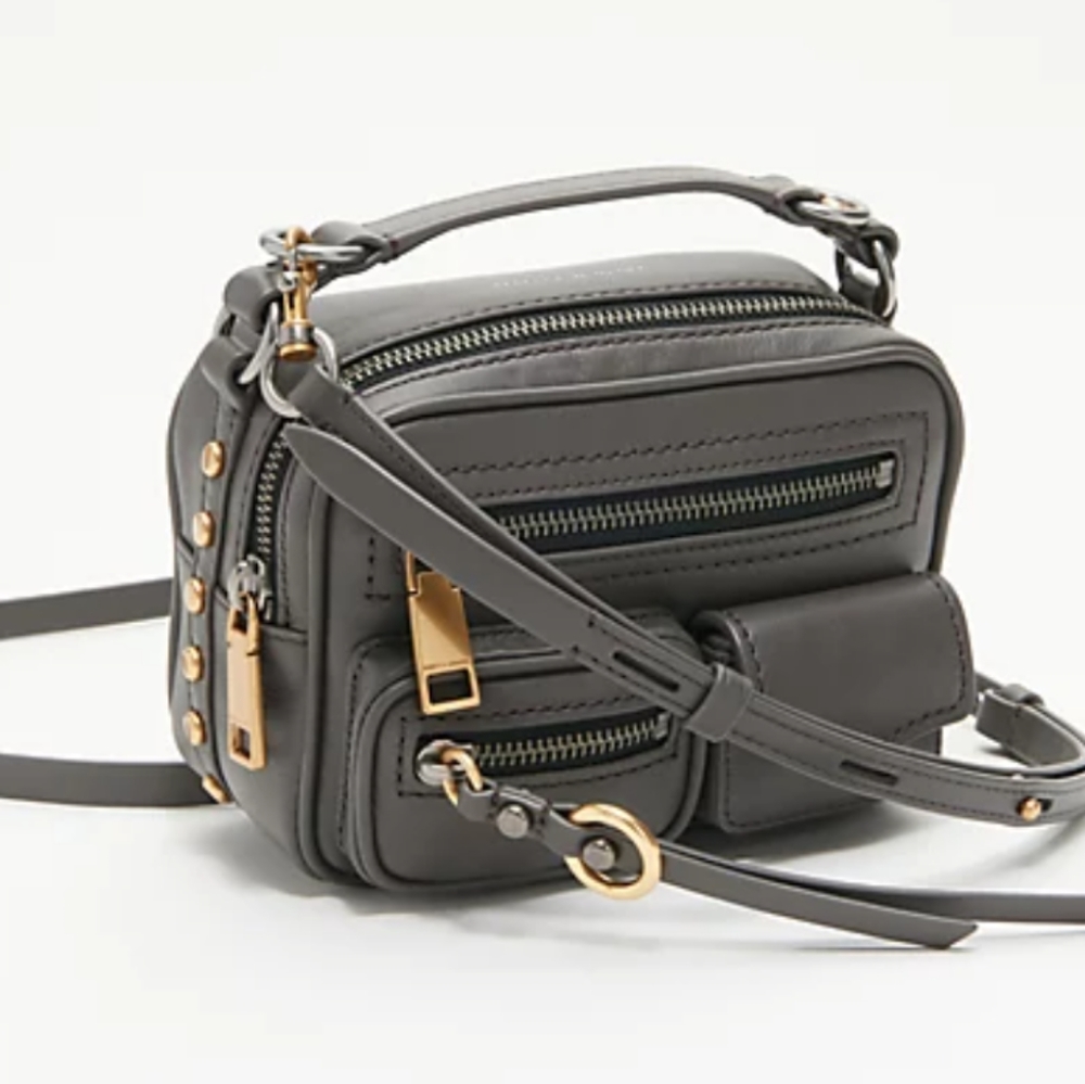 Rebecca Minkoff Jett Mini Zip Top Handle Crossbody Bag